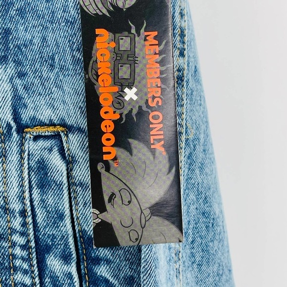 Members Only x Rugrats Chucky trucker denim jacket - Picture 8 of 12